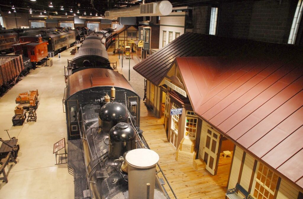 Locomotive In Museum